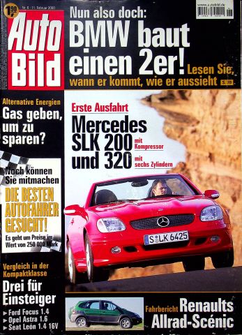 Deckblatt Auto Bild (06/2000)
